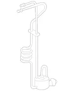 1718300061 - Windshield Washer, Emergency Equipmt: Heater for Mercedes-Benz Image