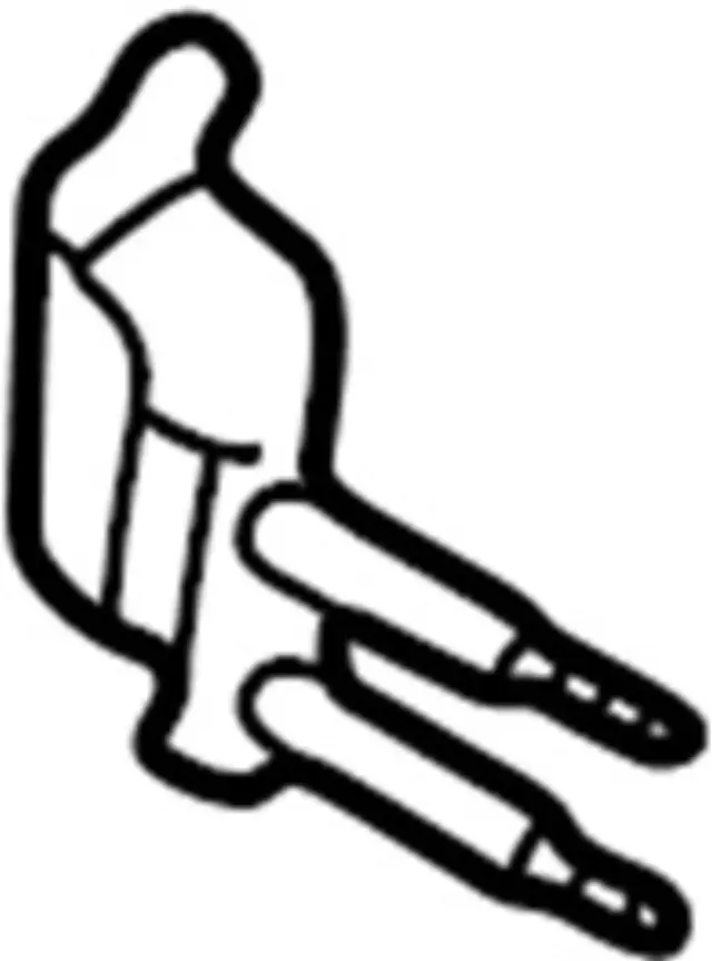 824012Y90A - : Upper Hinge for Infiniti Image