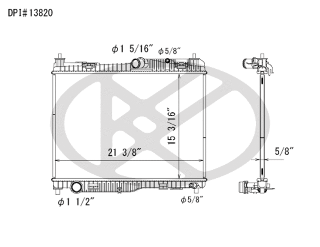 A13820 - : Koyorad Radiator for Koyo Image