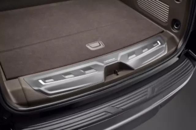 84696715 - Exterior: Illuminated Cargo Sill Plates for Chevrolet: Suburban, Tahoe Image