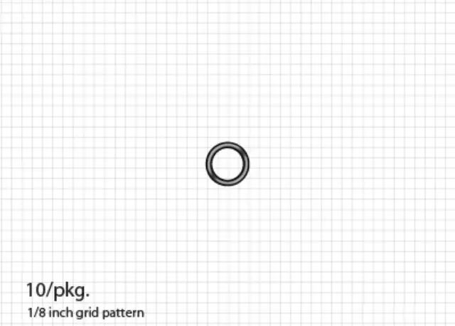 52456067 - : Air Conditioning Evaporator Fitting Gasket for Buick: LaCrosse, Reatta | Cadillac: DeVille, Seville | Chevrolet: Impala Limited, Monte Carlo, Prizm | Pontiac: Grand Prix Image