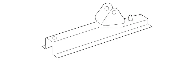 1646100036 - Substructure: Holder for Mercedes-Benz: GL320, GL350, GL450, GL550, GL63 AMG, GLS350d, GLS450, GLS550, GLS63 AMG Image image