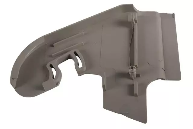 Very Light Platinum Rear Driver Side Seat Armrest Hinge Finish Cover - GM (22970583)