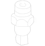 1542751865 - Brakes: Pressure Sensor for Mercedes-Benz: 180C, C230, C240, C32 AMG, ML320, ML430, ML55 AMG, SLK230, SLK320 Image