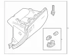 16668045018R00 - Body: Glove Box for Mercedes-Benz Image
