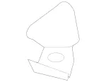 2118800805 - Attachment Parts: Trim Ring for Mercedes-Benz Image
