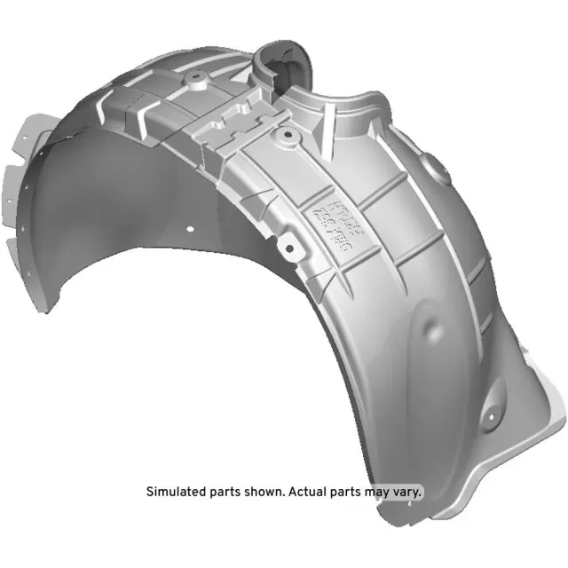 84204441 - Body: Fender Liner for Chevrolet: Impala Image