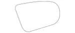 998103400 - Front Door: Mirror Glass for Mercedes-Benz: EQB 250+, EQB 300, EQB 350, GLA250, GLA35 AMG, GLA45 AMG, GLB250, GLB35 AMG Image