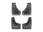 110039120039 - : Black MudFlap No-Drill DigitalFit® MudFlap Kit for WeatherTech Image