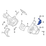 L1MZ9Y427A - : Heat Shield for Ford: Explorer, Police Interceptor Utility | Lincoln: Aviator Image