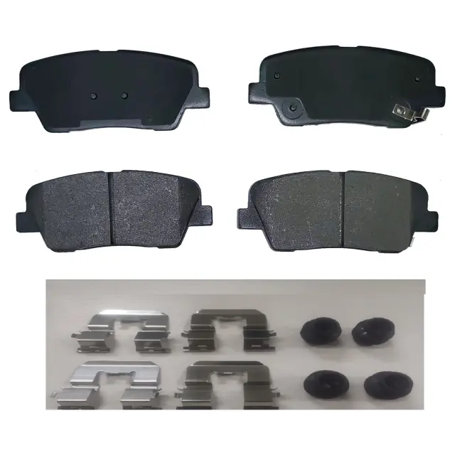 1BP00369AB - : Disc Brake Pad Set for Genesis: G90 | Hyundai: Entourage, Equus, Genesis, Genesis Coupe, Santa Fe, Santa Fe Sport | Kia: Borrego, K900, Sedona, Sorento Image