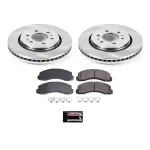 KOE3167 - : OE Stock Replacement Low-Dust Ceramic Brake Pad and Rotor Kit for PowerStop Image
