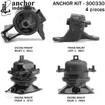 300330 - : Anchor Engine Mount Kit for Anchor Image