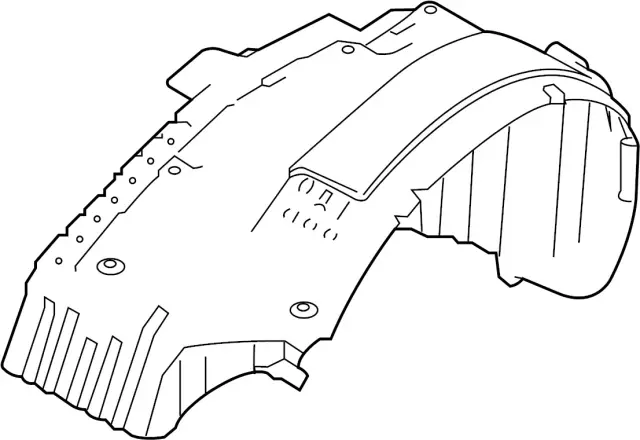 63841F6640 - : Splash Shield for INFINITI: M30 Image