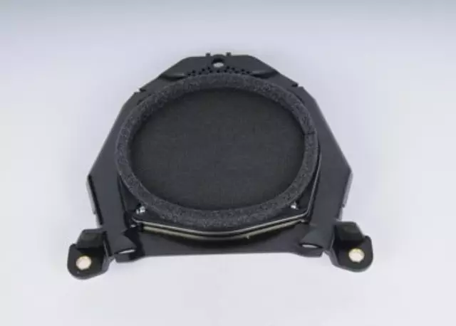 10371428 - Body: Rear Dr Speaker for Cadillac: Escalade, Escalade ESV, Escalade EXT | Chevrolet: Avalanche 1500, Avalanche 2500, Silverado 1500, Silverado 1500 Classic, Silverado 1500 HD, Silverado 1500 HD Classic, Silverado 2500, Silverado 2500 HD, Silverado 2500 HD Classic, Silverado 3500, Silverado 3500 Classic, Silverado 3500 HD, Suburban 1500, Suburban 2500, Tahoe | GMC: Sierra 1500, Sierra 1500 Classic, Sierra 1500 HD, Sierra 1500 HD Classic, Sierra 2500, Sierra 2500 HD, Sierra 2500 HD Classic, Sierra 3500, Sierra 3500 Classic, Sierra 3500 HD, Yukon, Yukon XL 1500, Yukon XL 2500 Image