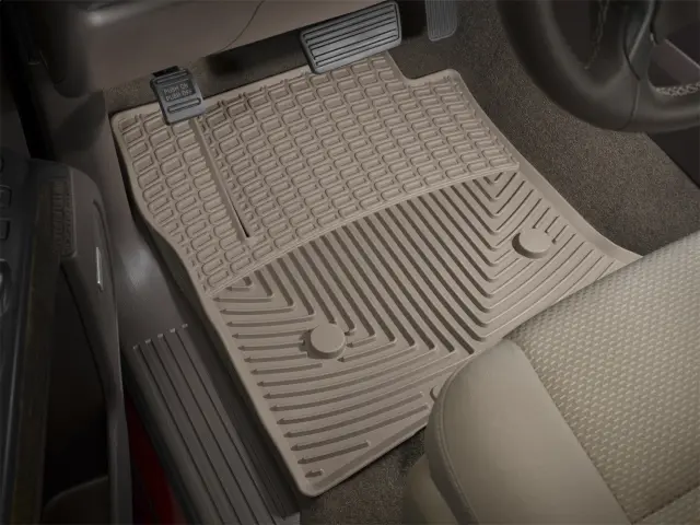 W46TNW20TN - Accessories: Front &amp; Rear Tan All Weather Floor Mats for WeatherTech Image