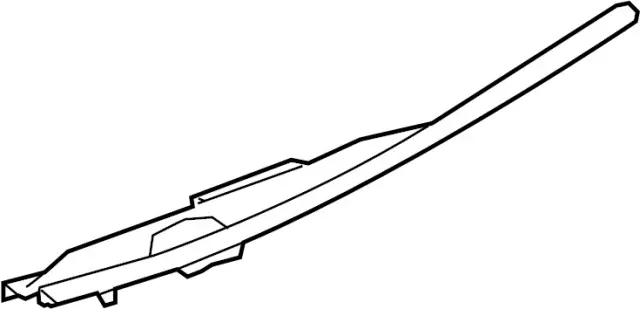 658205CA0A - Body: Fender Ledge Cover for INFINITI: Q60 Image