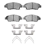 1551139401 - : DFC 5000 Advanced Pads - Ceramic and Hardware Kit for DYNAMIC FRICTION Image