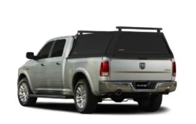 68742628AA - : Soft Truck Bed Cap for Ram 2500-3500,  6.4-foot bed, Black Canvas, sold by WildTop for Affiliated Accessories Image