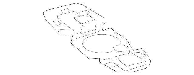 2136951100 - Covering and Lining: Mount for Mercedes-Benz: E300, E350, E43 AMG, GLS450, GLS580, GLS63 AMG, Maybach GLS600, Maybach S550, Maybach S560, Maybach S600, Maybach S650, S450, S550, S550e, S560, S600, S63 AMG, S65 AMG Image image