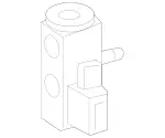 2228301801 - Heating and Ventilation: Expansion Valve for Mercedes-Benz Image