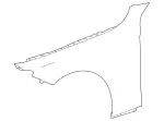 2178800118 - : Fender, Front for Mercedes-Benz Image