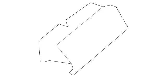 25183005547376 - Body: Vent Grille for Mercedes-Benz Image