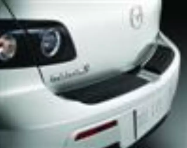 8TL32 - Exterior: Rear Bumper Guard - Stainless Steel for Mazda: 3 Image