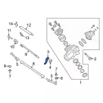 PC3Z3590A - : Pitman Arm for Ford: F-250 Super Duty, F-350 Super Duty, F-450 Super Duty, F-550 Super Duty Image