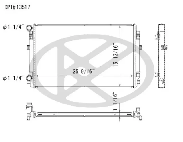 A13517 - Cooling Systems: Koyorad Radiator for Koyo Image