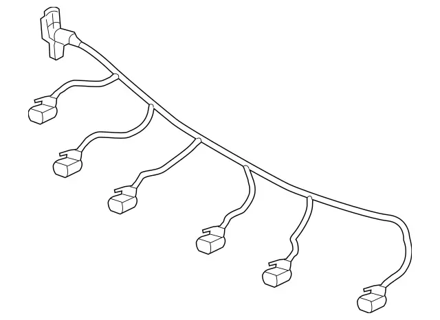 2135405503 - Attachment Parts: Electrical Wiring Harness for Mercedes-Benz: E300, E350, E400, E43 AMG, E450, E53 AMG Image image