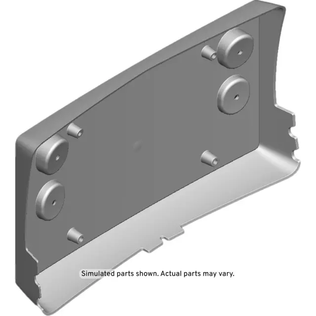 15933051 - Body: License Frame for Cadillac: DTS Image