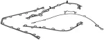 173180 - : Gasket Kit, timing case for Elring Image