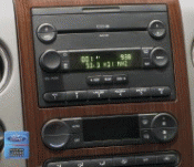 HD Radio Receiver, W/O Ipod Connectivity - Ford (A7FCS-HDRADIO-A)