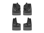 110169120169 - : Black MudFlap No-Drill DigitalFit® MudFlap Kit for WeatherTech Image