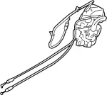 80529CG000 - Body: Lock Cover for INFINITI: FX35, FX45 Image