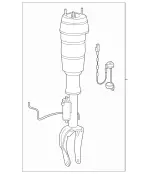 2923202700 - : Air Spring Strut for Mercedes-Benz Image