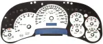100105B - Body: Instrument Cluster Upgrade Kit - White With Transmission Temperature for Dorman Image