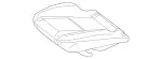 20491004219D88 - : Seat Cushion for Mercedes-Benz Image