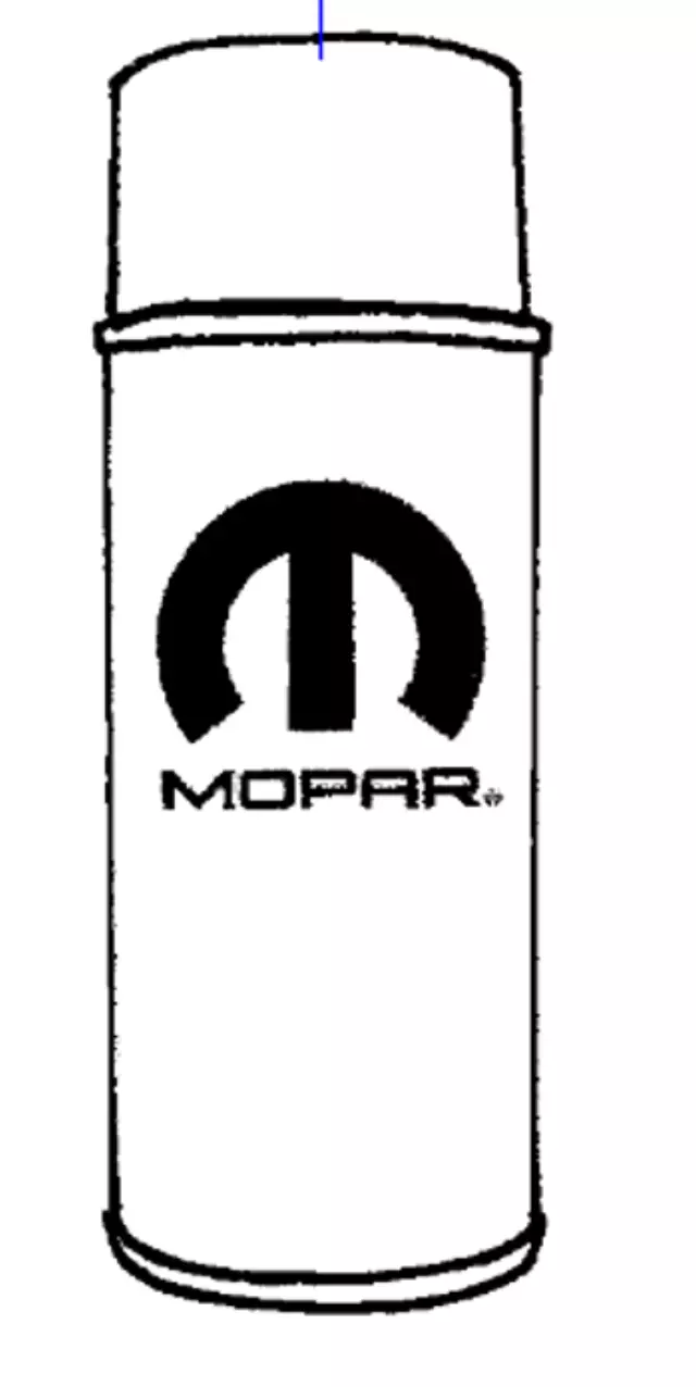 6103144AA - Mopar Accessories - Component Parts: Touch Up Spray Paint for Fiat: 124 Spider Image