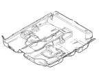 9S4Z5413000BB - : Insulator Floor for Ford Image