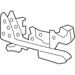 6L3Z1861704B - Body: Seat Track for Ford Image