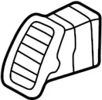 68760AR022 - Body: Air Vent for Infiniti Image