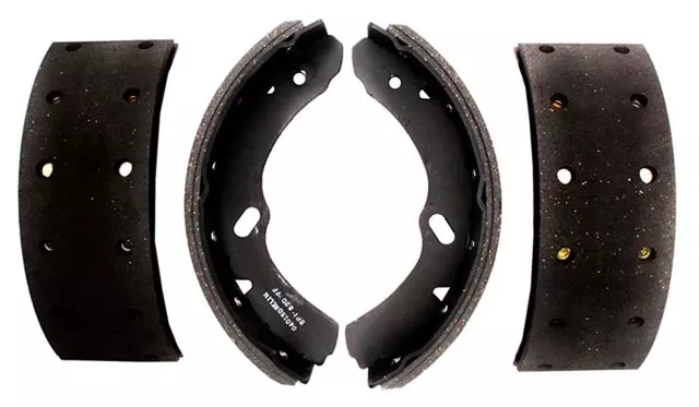 89058368 - Unclassified: Riveted Rear Drum Brake Shoe Set for GM Image