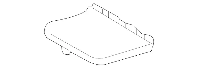 23081002298J15 - Body: Compartment Door for Mercedes-Benz Image