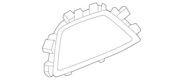 167720700064 - Front Doors: Cover Trim for Mercedes-Benz Image