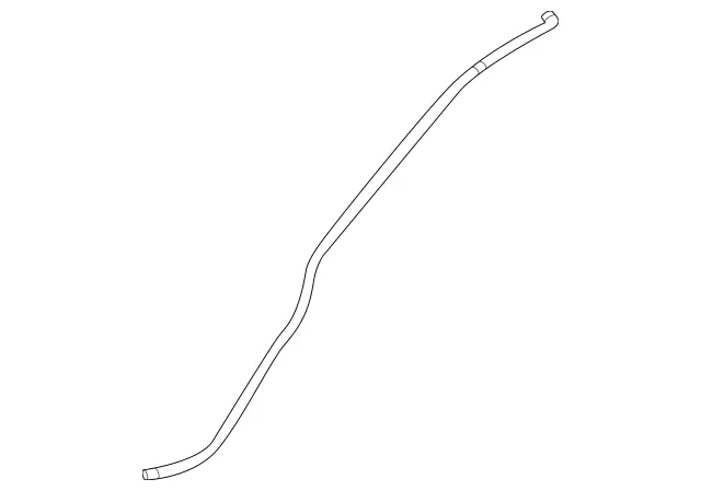 1676390000 - Sliding Roof: Hose Line for Mercedes-Benz: GLE350, GLE450e, GLE580, GLS450, GLS580, GLS63 AMG, Maybach GLS600 Image image