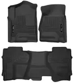 53918 - Body: X-act Contour - Front &amp; 2nd Seat Floor Liners for Husky Liners Image
