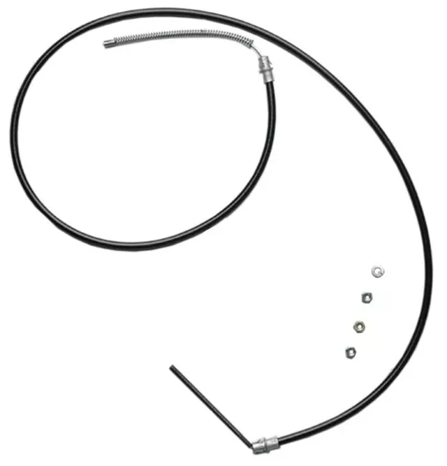 Passenger Side Parking Brake Rear Cable - ACDelco (18P182)