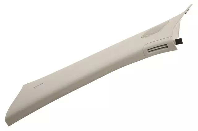 Light Titanium Driver Side Body Hinge Pillar Trim Panel - GM (92278490)